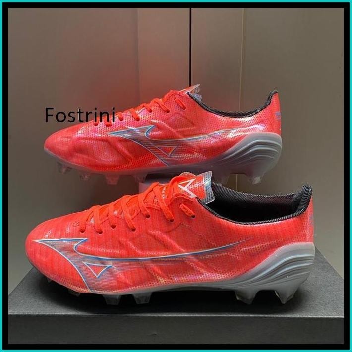 SEPATU BOLA MIZUNO ALPHA MADE IN JAPAN RED