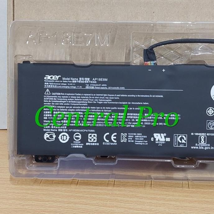 Baterai Acer Nitro 5 An515-55 An515-58 An515-57 An517-51 An515-53 -Cp New Stok