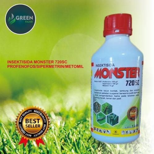 Monster 720SC 1000ml Insektisida Bahan Aktif/PROFENOFOS/SIPERMETRIN/Me