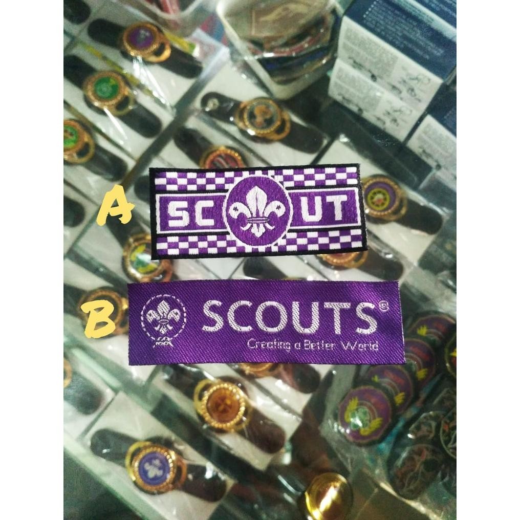 Diskon Patch Scout  Woven Badge Bet Pramuka Scout Promo