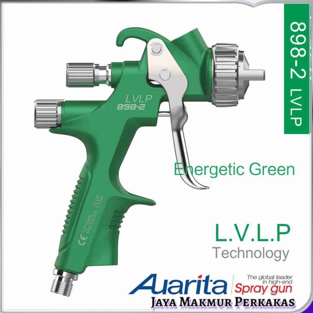 Spray Gun AUARITA 898-2 LVLP ORIGINAL AUARITA TERBARU