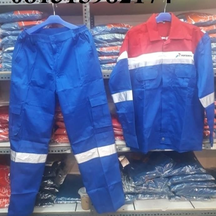 wearpack pertamina nomex IIIa setelan baju&celana