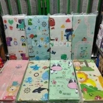 Karpet Tikar Matras Spon Lipat Karakter/Karpet Foam Lipat Playmat