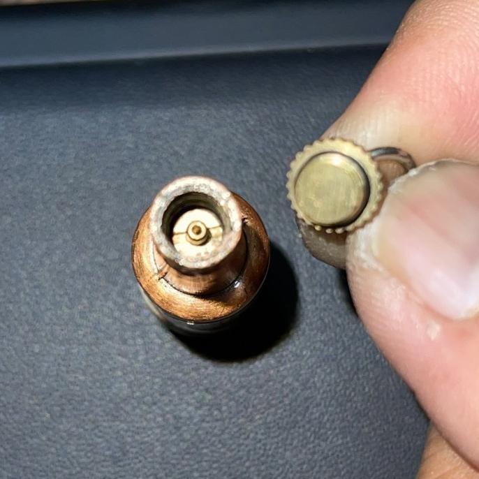 Korek api kuno jadul vintage antik PUTAOJIU Brass Bottle lighter