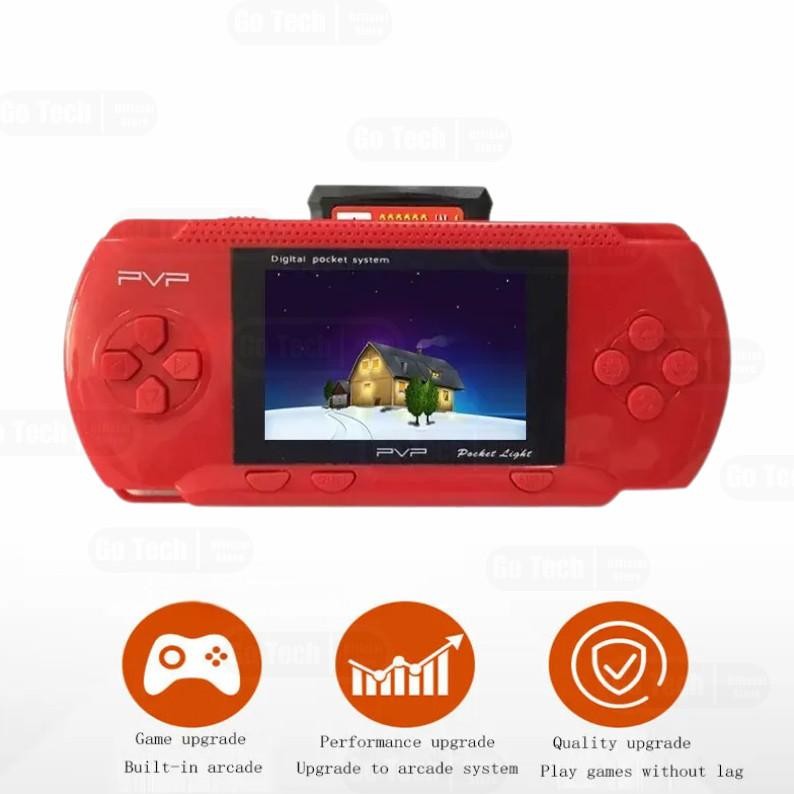 Go Tech - PVP type 3000 GARANSI 1 TAHUN Pocket Game Game Boy Mainan Anak Gamebot Video Game GT murah