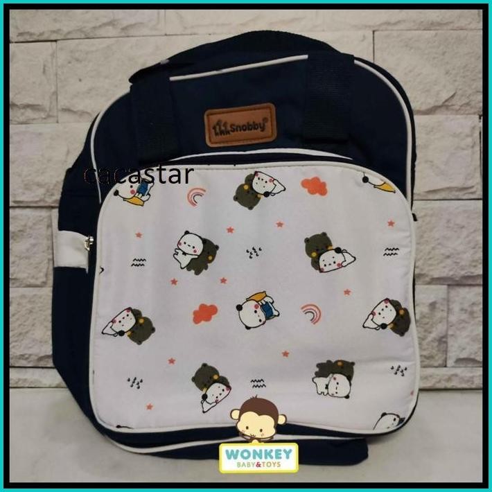 SNOBBY TAS BAYI BESAR SEDANG KECIL RANSEL BEARLY SERIES SBT7371 SBT7372 SBT7373 SBT7374