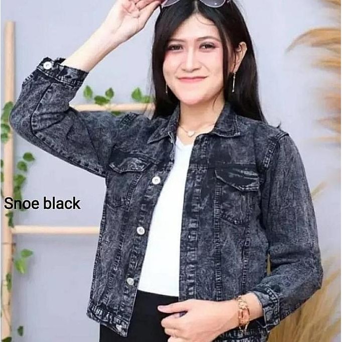 Jaket Jeans Biondy Wanita