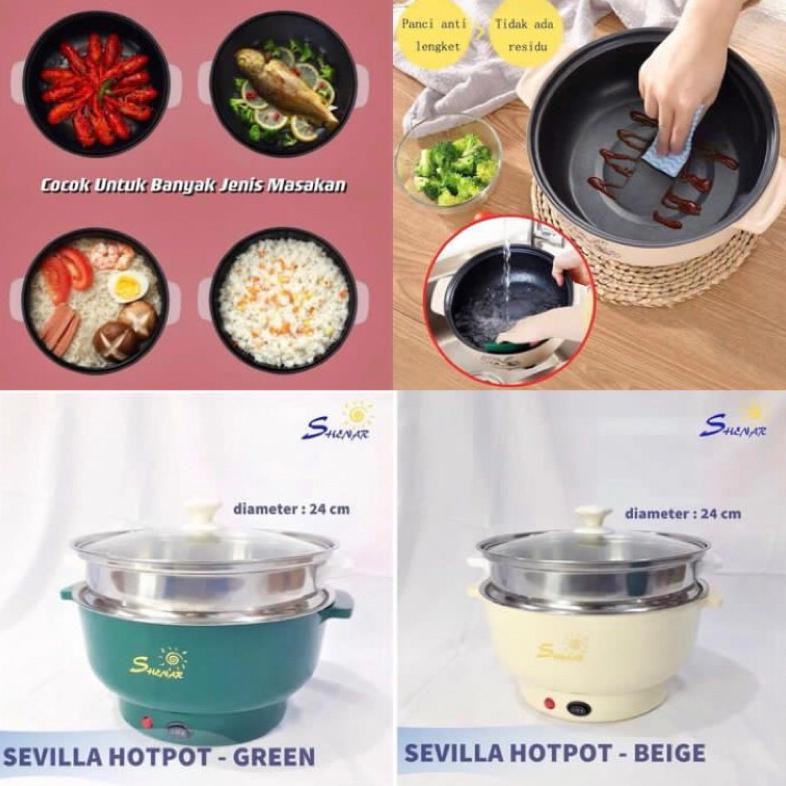 Panci Listrik Steamer Stainless