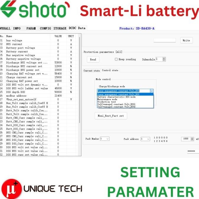 Terjangkau Shoto Smart Li Bms Plus Diagnose Software Cable Kabel Flash Disk Tool Sda10-48100  Sda10-