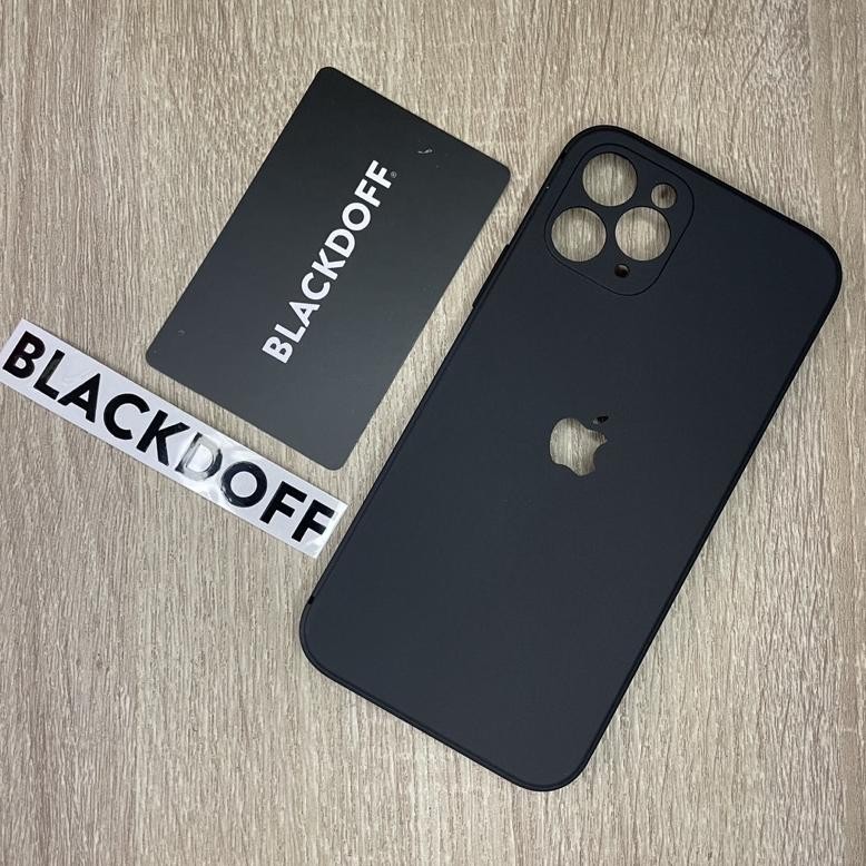NEW Case iPhone 11 Kotak Logo BLACKDOFF 11 / 11 Pro / 11 Pro Max Model iPhone 14 Black Matte Origina