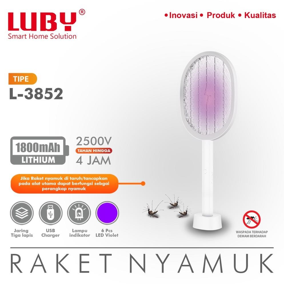 Raket Nyamuk Luby tipe L-3852 | L 3852