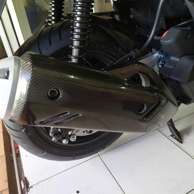 Cover Knalpot carbon Kevlar PCX160