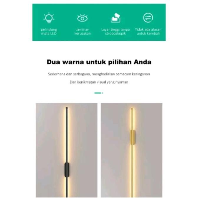 Sale Lampu Dinding Minimalis Led Strip Hias Kamar Tidur