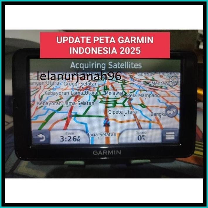 PETA GPS GARMIN NUVI EDGE 66S DLL UPDATE MAP 2025 NAVIGASI MOBIL MOTOR MICRO SD