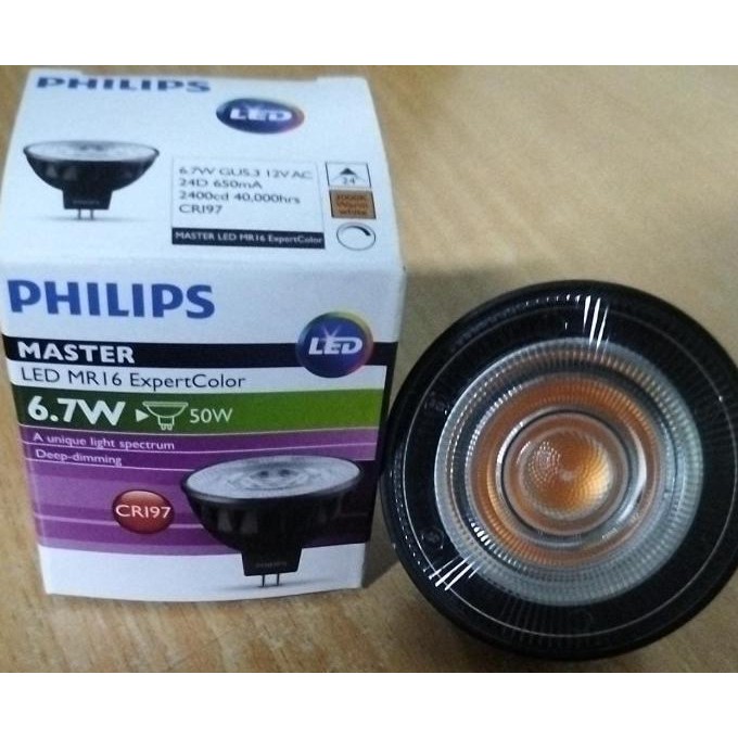 Promo Lampu Philips Mr16 Led 6.7W Expert Color Deep Dimming (New Gen)