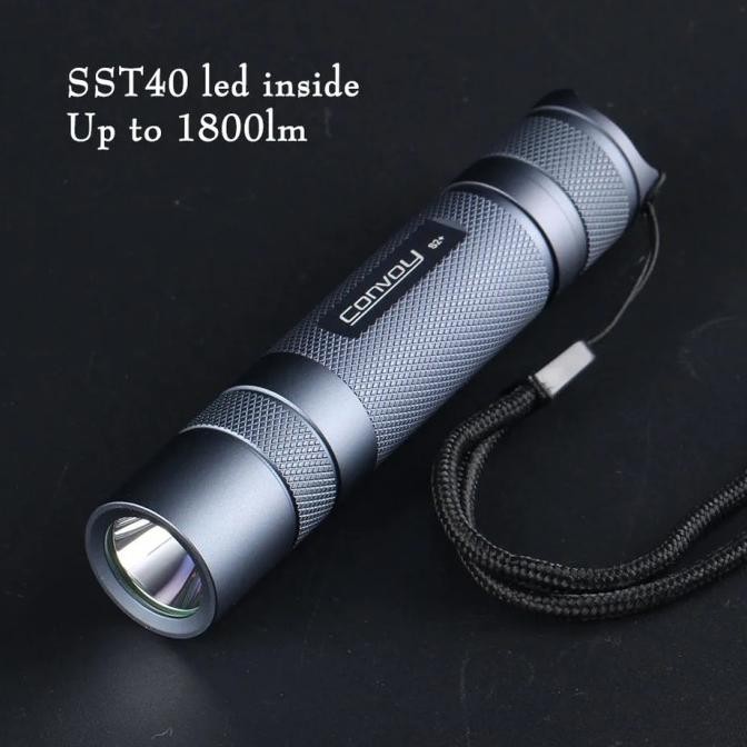 Promo Convoy S2+ Sst40 1800 Lumen Driver 12 Grub 5A