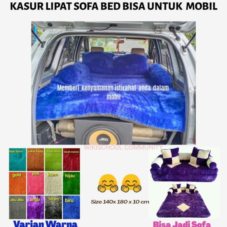 Kasur Mobil / Kasur Lipat / Sofa Bed / Kasur Busa