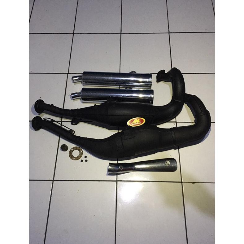 knalpot ninja bobok bahan original kawasaki ninja r rr