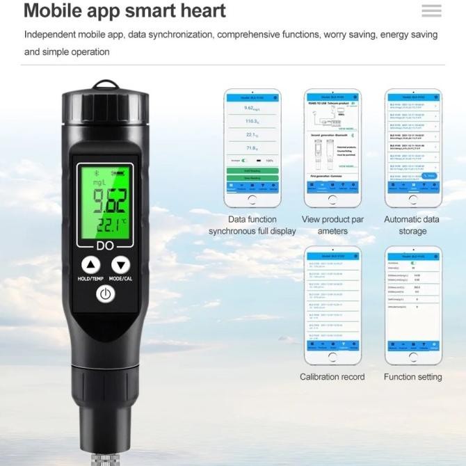 Sale Dissolved Oxygen Do Meter Bluetooth Do - 9100 Portable Mg/L %