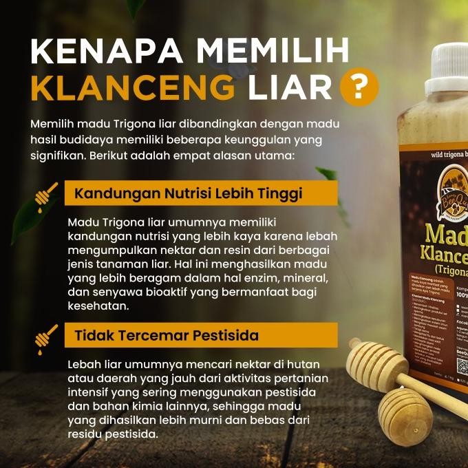 

Madu Asli 1Kg Madu Trigona Hutan Liar Murni 100% Terlaris