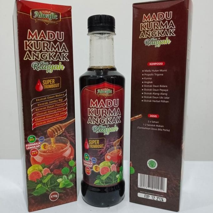

Madu Kurma Angkak Plus Ruqyah Alwafie Al Wafie 470 Gr Best Seller