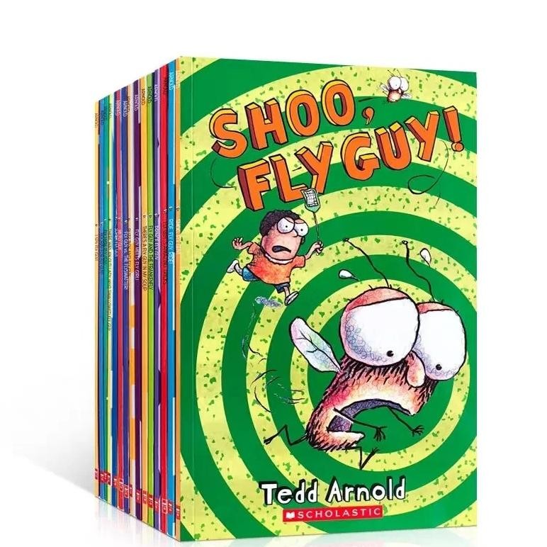 15 Books / Set English Usborne Books For Children Kids Picture Books Baby Famous Story The Fly Guy S