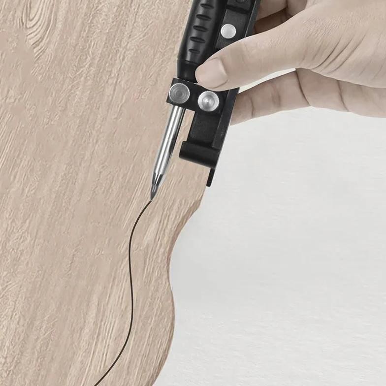 

Contour Finder Multifunctional Marking Scribing Tool Circular Planner, Woodworking Precise Measurement Gauging Tool Diy Pen