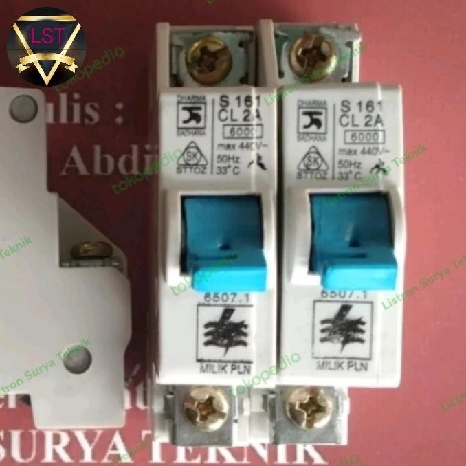 Terjangkau Mcb 1 Phase Bbc Dharma S161 2A