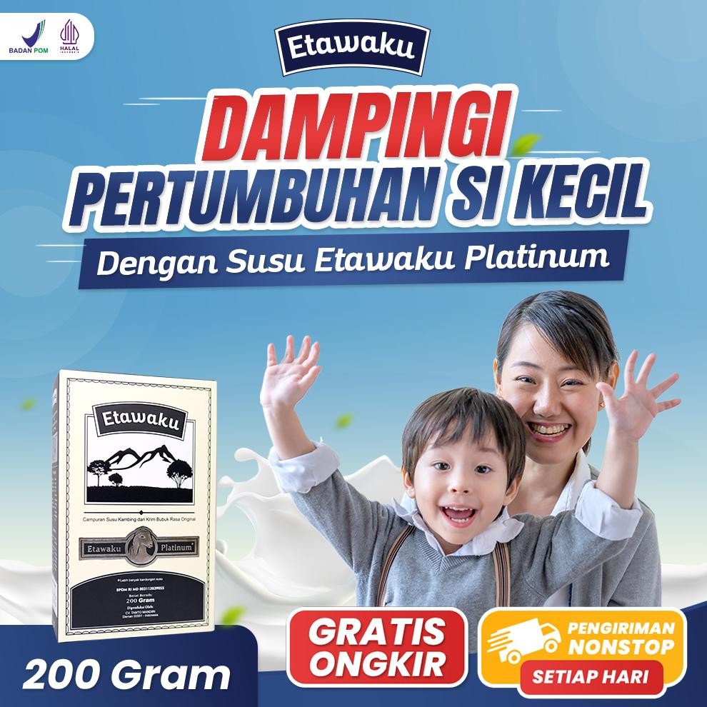 

Spesial/ Susu Etawaku Platinum Temani Tumbuh Kembang Anak Dengan Minum Susu Etawaku Platinum Meningkatkan Daya Tahan Tubuh Anak Mencegah Dari Segala Penyakit Susu Kambing Etawa Asli {Terbaru/Terlaris/Tergcor/Kekinian}