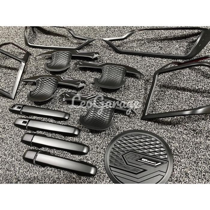 New Agya Ayla Gr Sport 2023 2024 Paket Garnish Lampu Depan Belakang Mangkok Outer Handle Tank Cover 