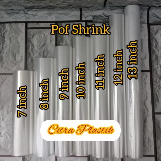 Plastik segel plastik shrink tipis pof shrink packing HP