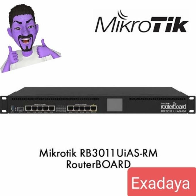 promo MikroTik RB3011UiAS-RM Routerboad RB 3011 UiAS-RM