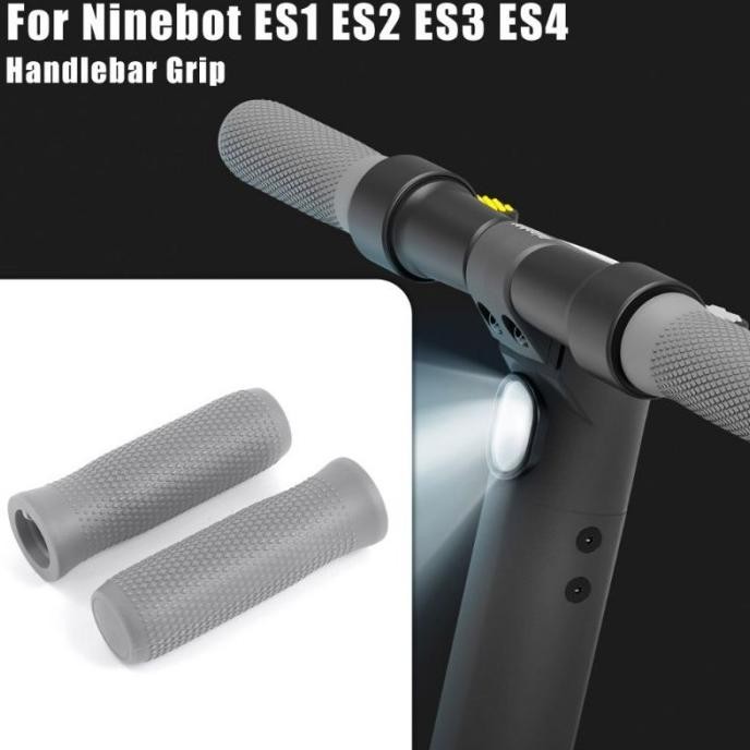 Grip Karet Stang Scooter Listrik Ninebot Es1 Es2 Es3 Es4 Handle Bar Gagang Cover Setang Skuter Elekt