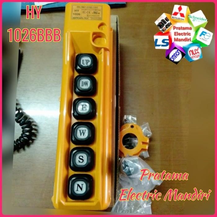 Hanyoung Nux Hoist Push Button Switch Hy-1026Bbb Hy 1026Bbb Hy1026Bbb Original Dan Terpercaya
