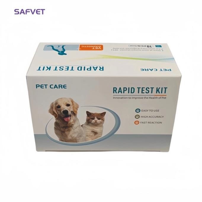 Rapid Test Kit Panleukopenia (FPV ag) - Alat test virus kucing murah
