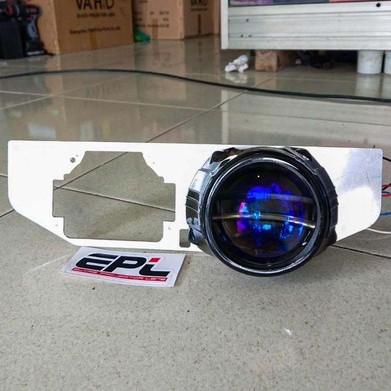 BRACKET BREKET PROJI AEROX NEW CONNECTED 3INCH DUDUKAN LAMPU PROJIE AES VAHID VINYX PRO7