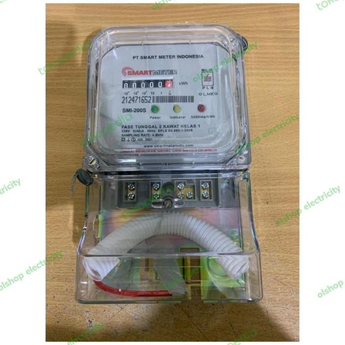 KWH SMART METER SMI-200s ANALOG 1phase 5(40) murah