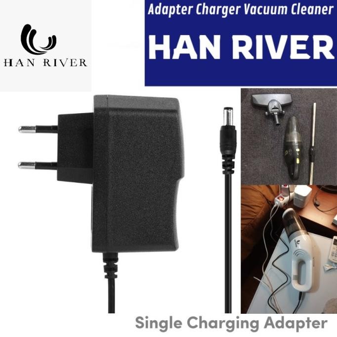 Adapter Charger HAN RIVER HRXCQ01 HRXCQ03BK WT Vacuum Cleaner Adaptor