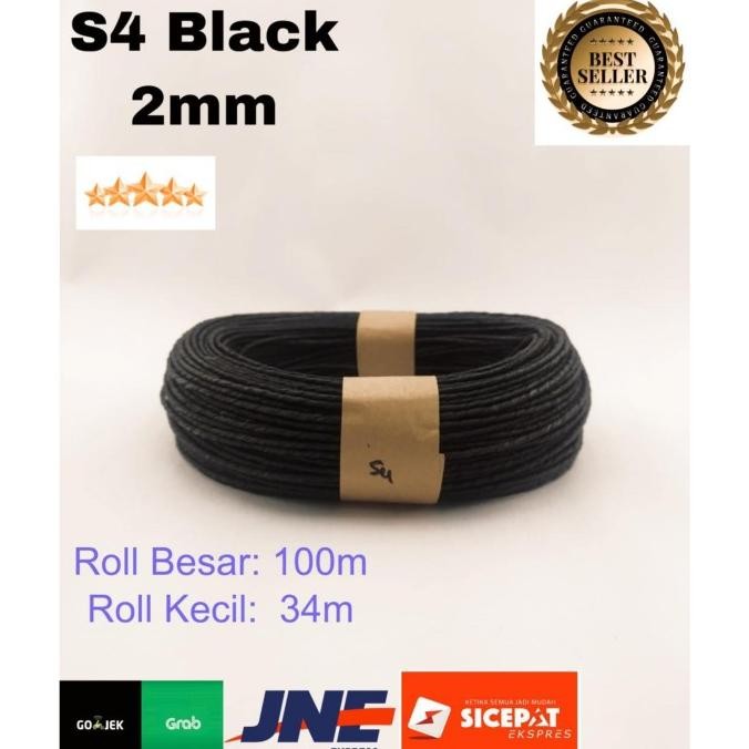 

ready !!! TALI KERTAS PAPERBAG KRAFT S4 2mm TALI ANYAMAN TALI KERAJINAN ROPE TAL