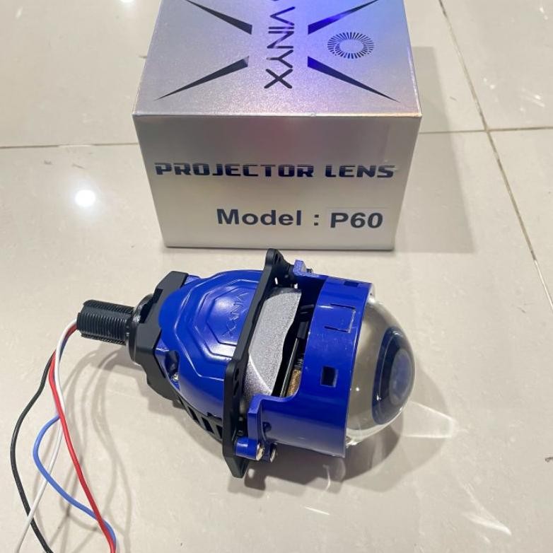 PROJIE PROJI PROJECTOR BILED VINYX P60 LASER 3 INCH PURPLE LENS 60W KEMBARAN E10 E11 P50 P70