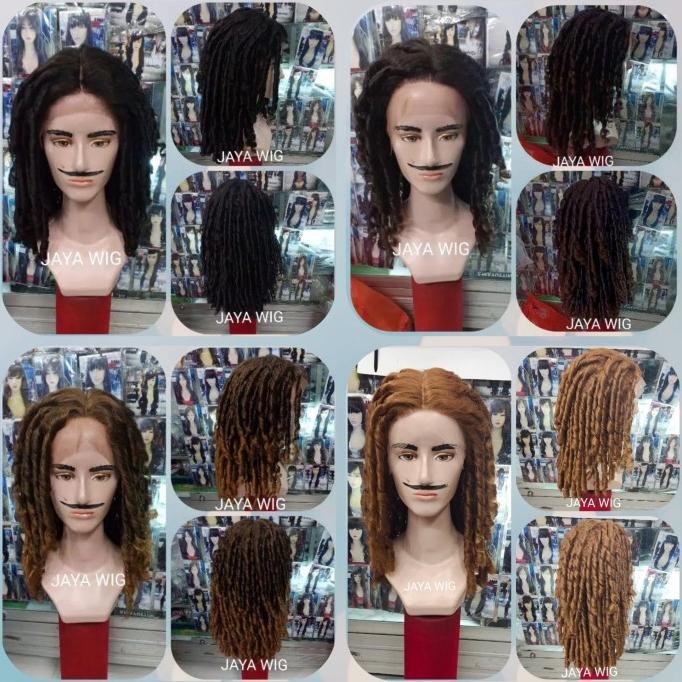 BEBAS ONGKIR - RAMBUT PALSU PRIA /WIG GIMBAL /WIG COWOK /WIG KERITING