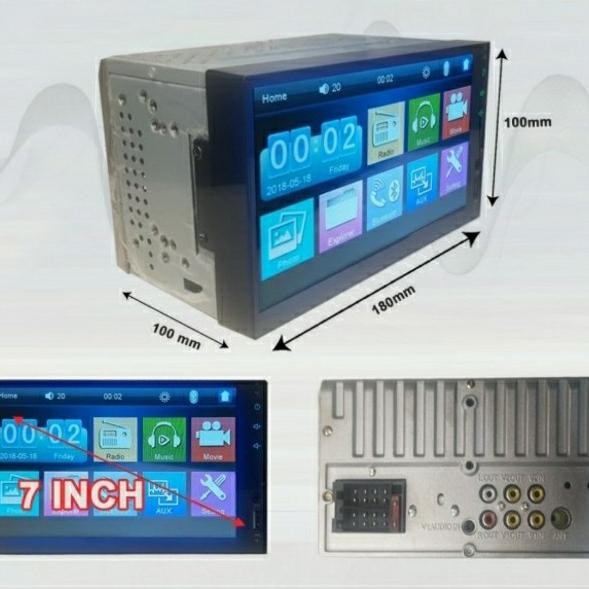 New Head Unit Double Din Mobil APV/APV ARENA Mirorlink Universal