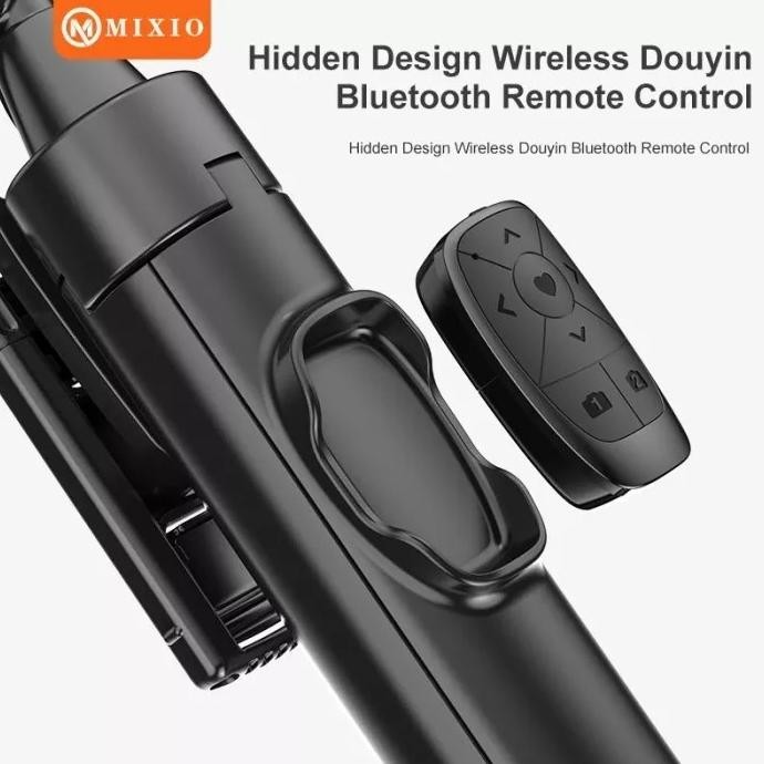 tripod tongsis stabilizer handphone bluetooth remote anti goyang 1.6M