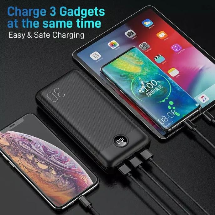Powerbank Mofit M36 30000 mAh Fast Charge 2.4A