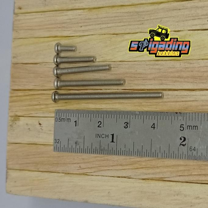Baut Mur Screw Plus M2.5 M 2.5 Mn Wpl Co