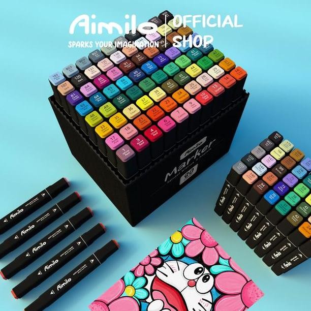

Ready Ailo Pidol Warna Warni 1 Et Etch Marer 2 Tip Touch Marer 486080 Warna Tationery Blue Plati Foto Arton