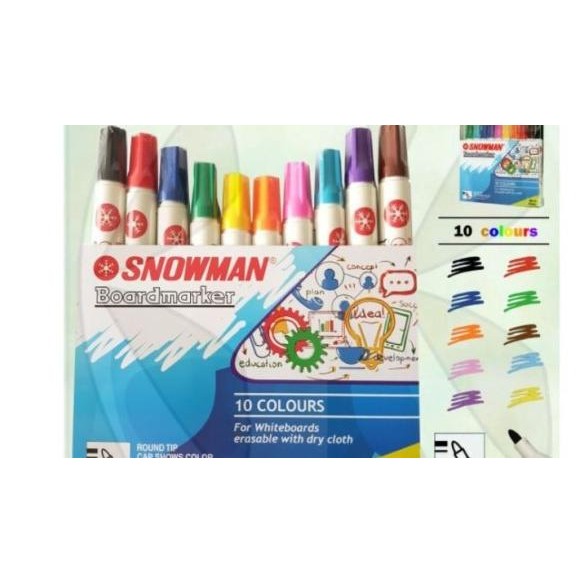 

Pidol Whiteboard Nowman 10 Warna Bg12