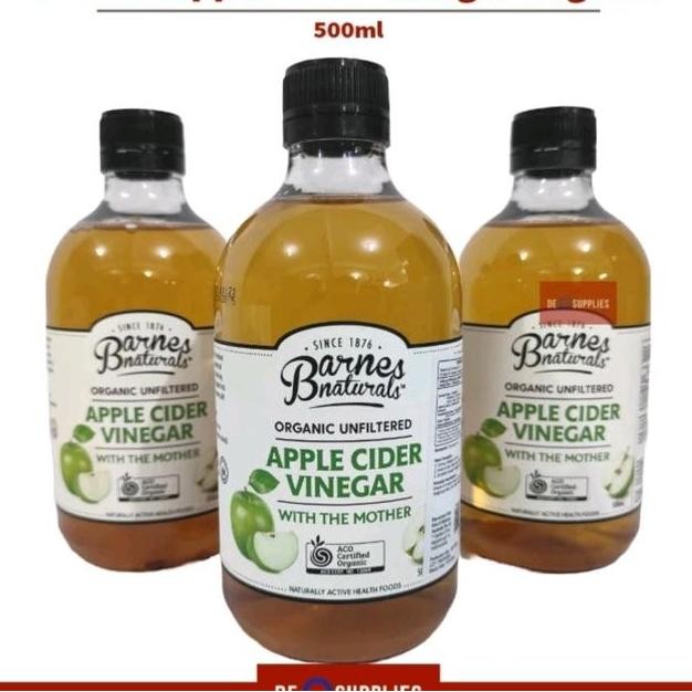 

Barne Natural Cider Vinegar Organic Ml Cua Apel Autrali