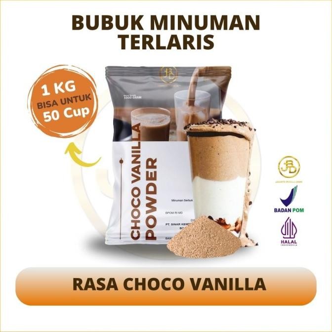 

Spesial Promo/ Bubuk Minuman Premium Choco Vanilla 1Kg || Jakarta Bubble Drink [Terlaris/Terbaru/Recommended]