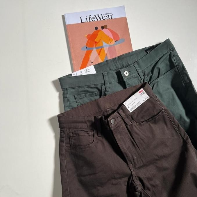 SALE UNIQLO JEANS WARNA ULTRA STRETCH ORIGINAL/SALE SLIM FIT JEANS